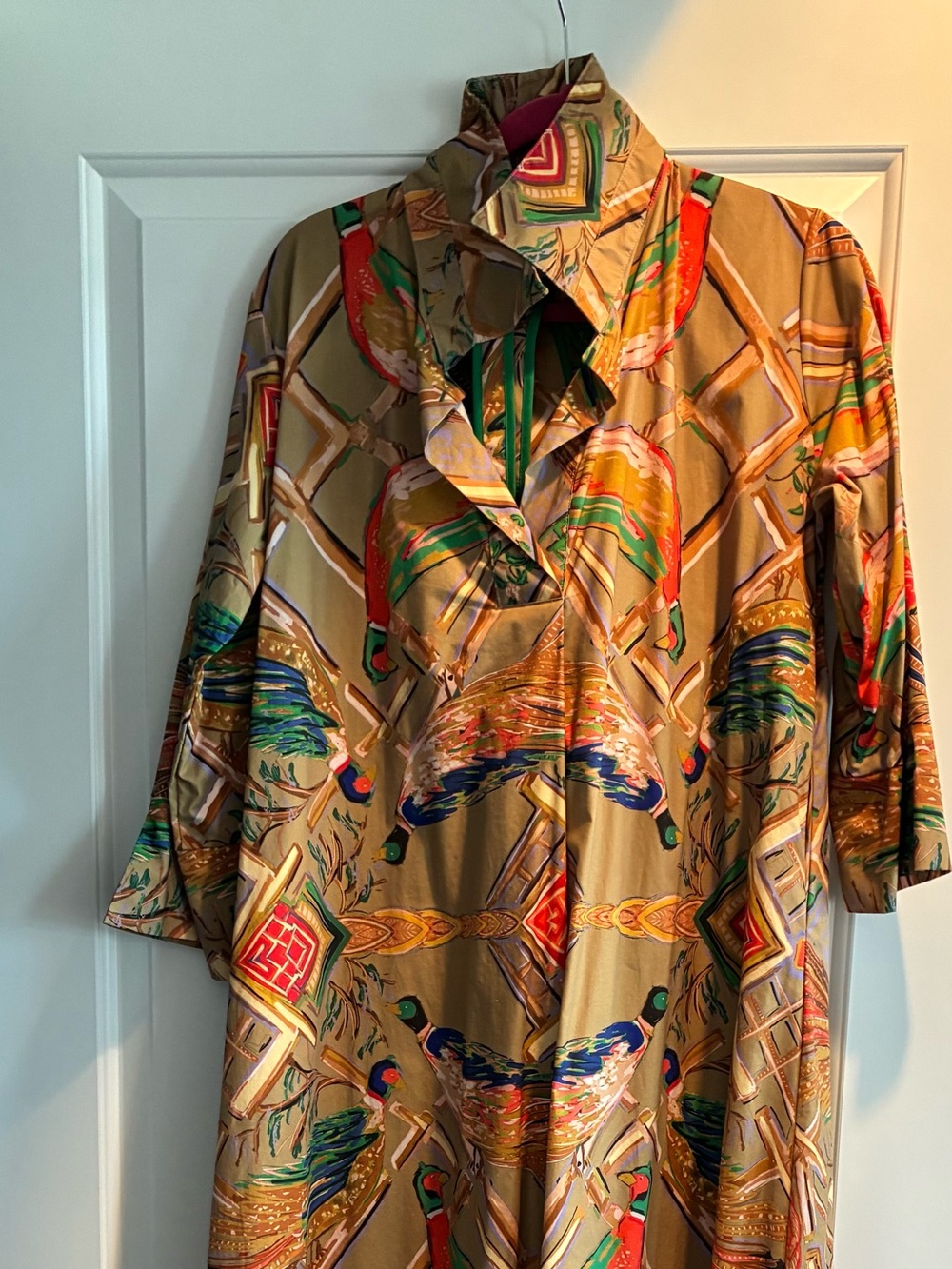 House of Mbr shirt dress